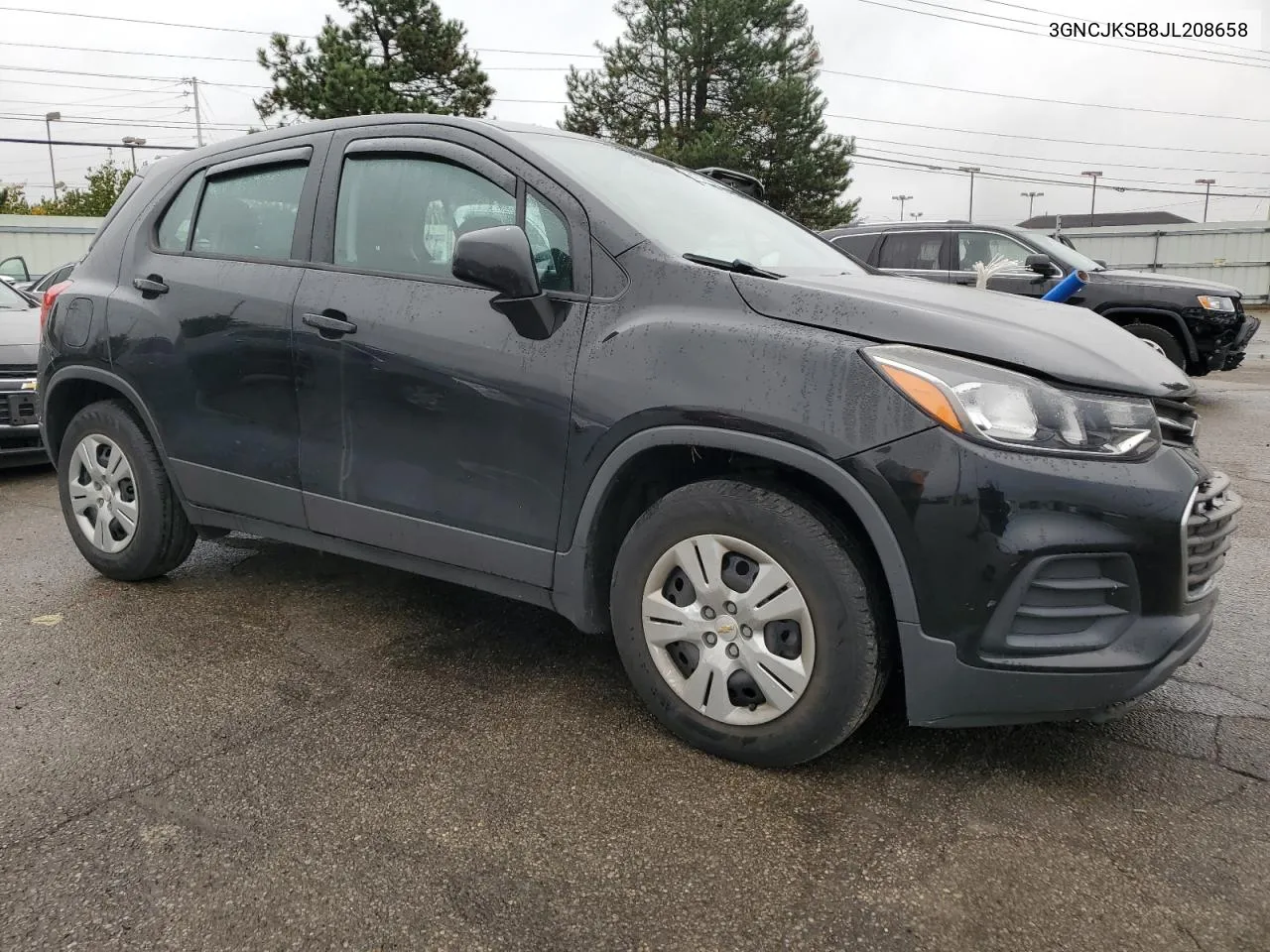 2018 Chevrolet Trax Ls VIN: 3GNCJKSB8JL208658 Lot: 81325004