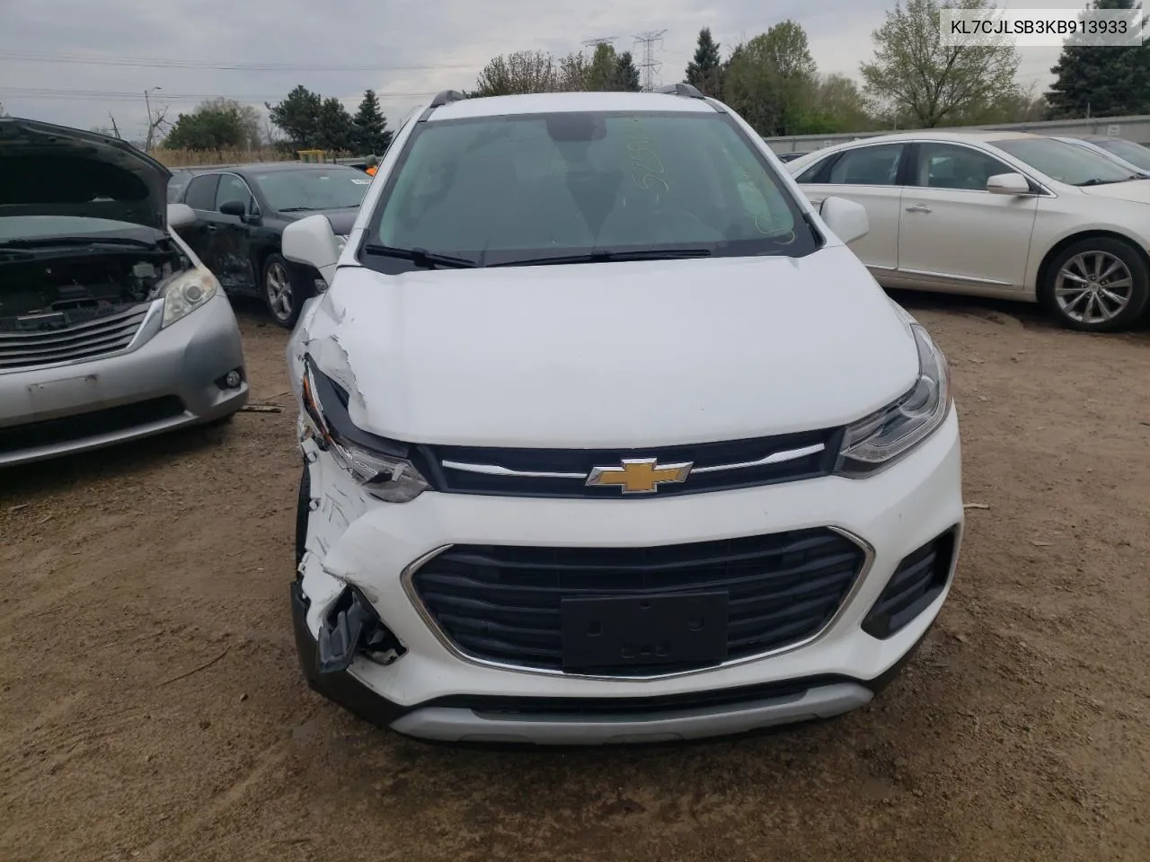 KL7CJLSB3KB913933 2019 Chevrolet Trax 1Lt