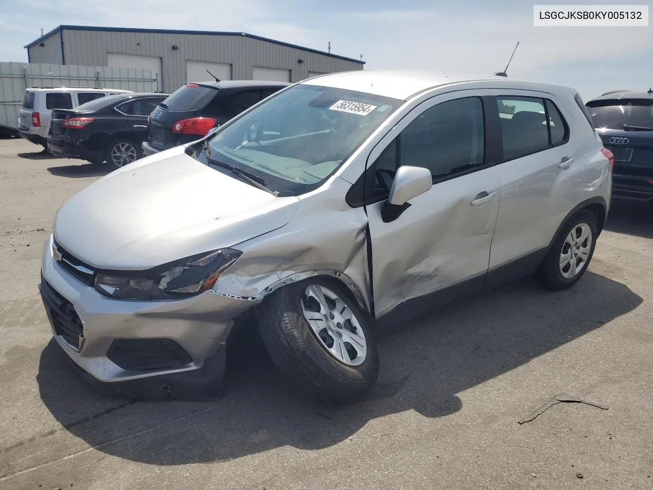 2019 Chevrolet Trax Ls VIN: LSGCJKSB0KY005132 Lot: 56315954