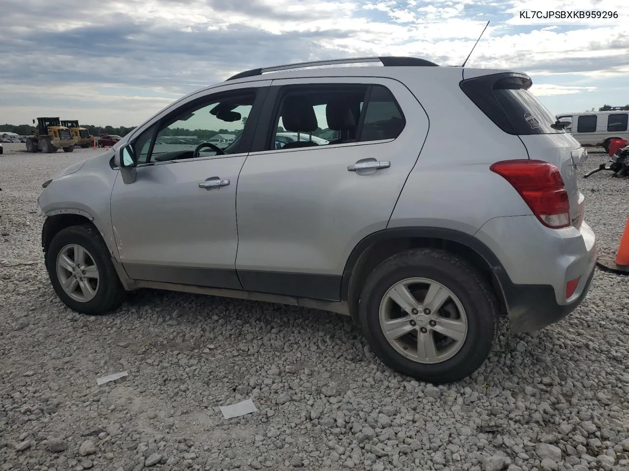 2019 Chevrolet Trax 1Lt VIN: KL7CJPSBXKB959296 Lot: 57296714