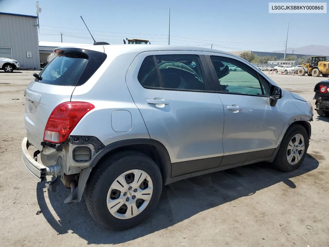 LSGCJKSB8KY000860 2019 Chevrolet Trax Ls