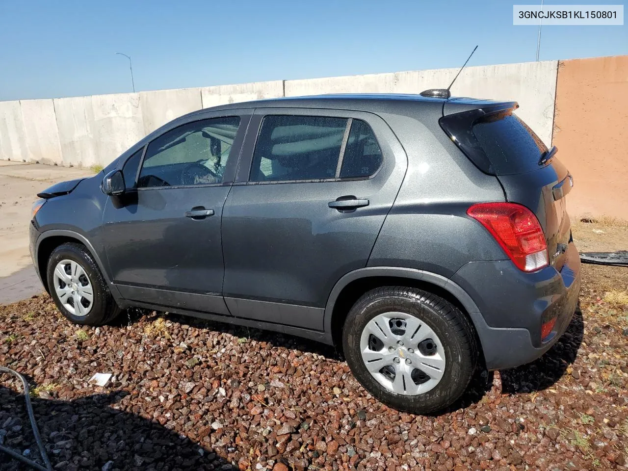 2019 Chevrolet Trax Ls VIN: 3GNCJKSB1KL150801 Lot: 59643664