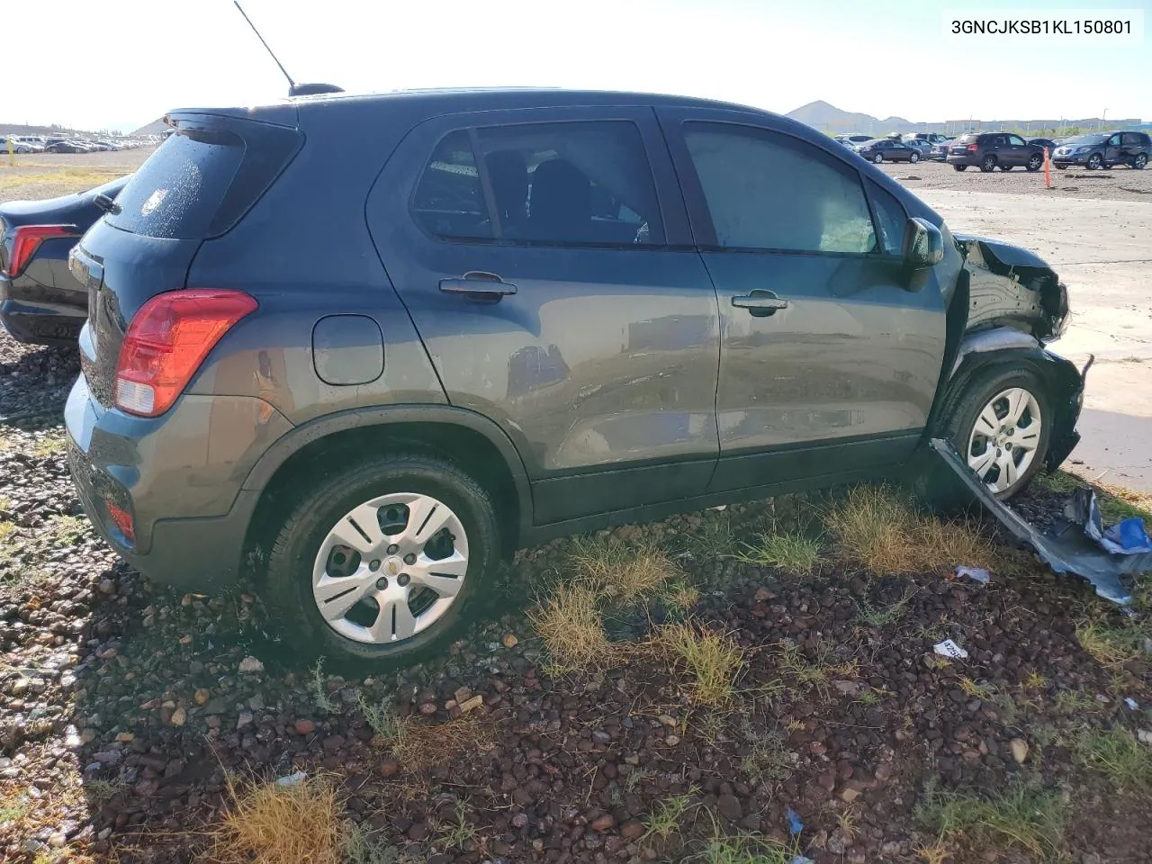 2019 Chevrolet Trax Ls VIN: 3GNCJKSB1KL150801 Lot: 59643664