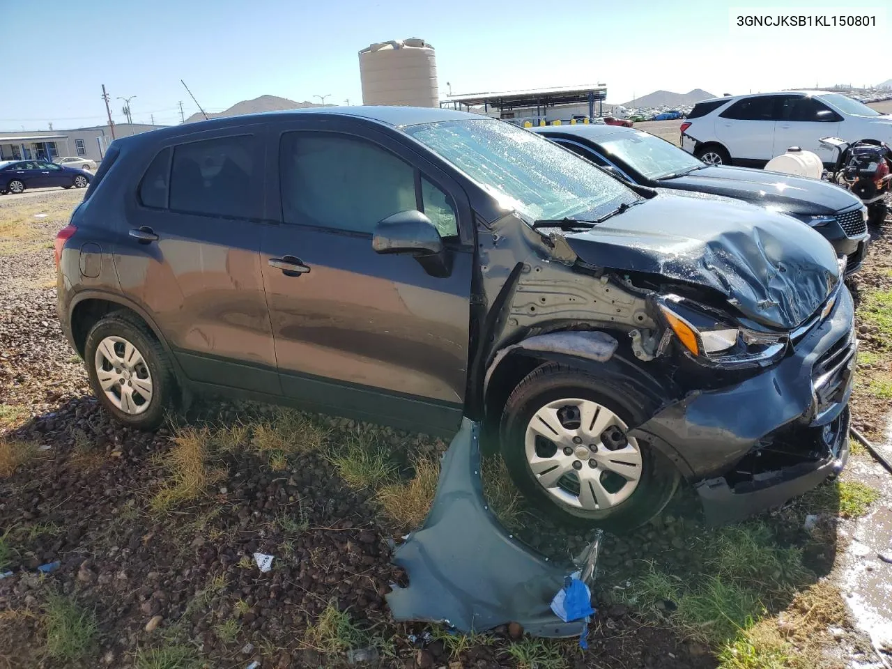 2019 Chevrolet Trax Ls VIN: 3GNCJKSB1KL150801 Lot: 59643664