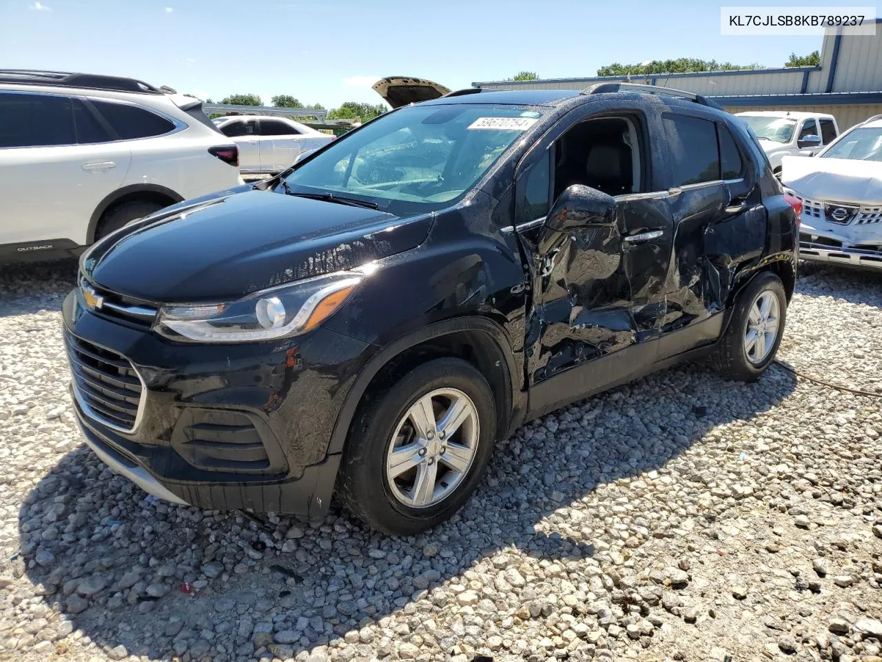 2019 Chevrolet Trax 1Lt VIN: KL7CJLSB8KB789237 Lot: 59670754