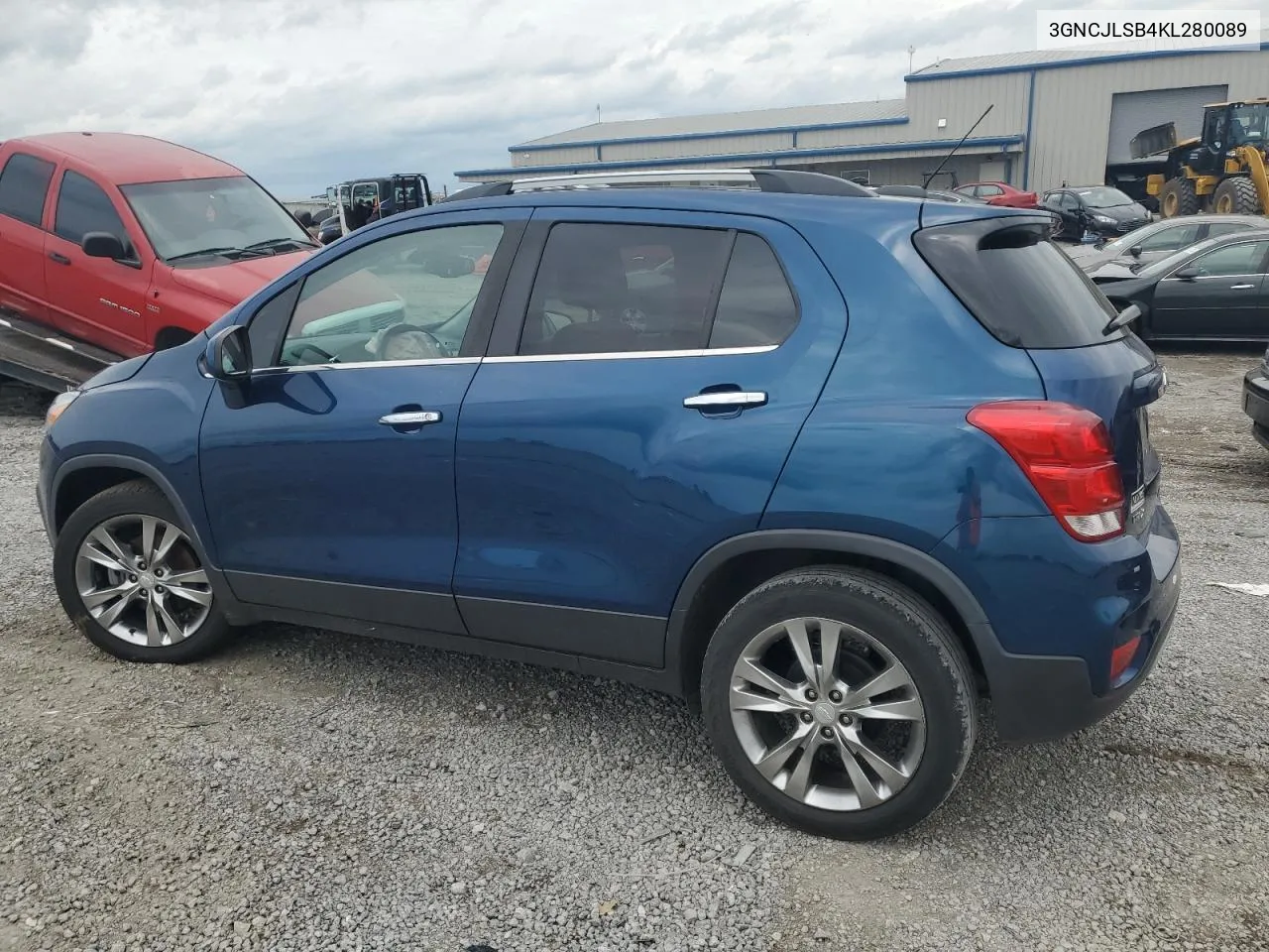 2019 Chevrolet Trax 1Lt VIN: 3GNCJLSB4KL280089 Lot: 60738924