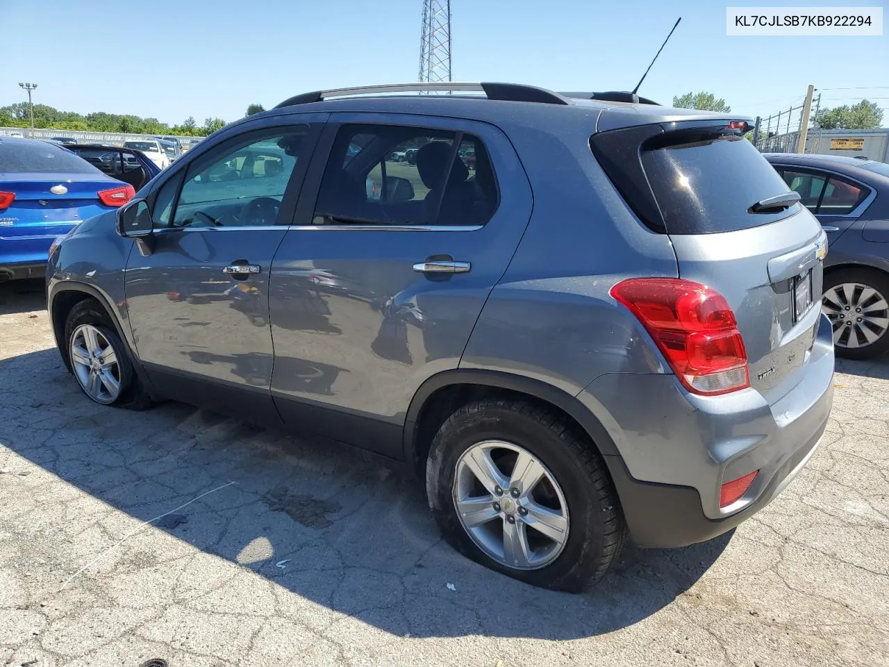 KL7CJLSB7KB922294 2019 Chevrolet Trax 1Lt