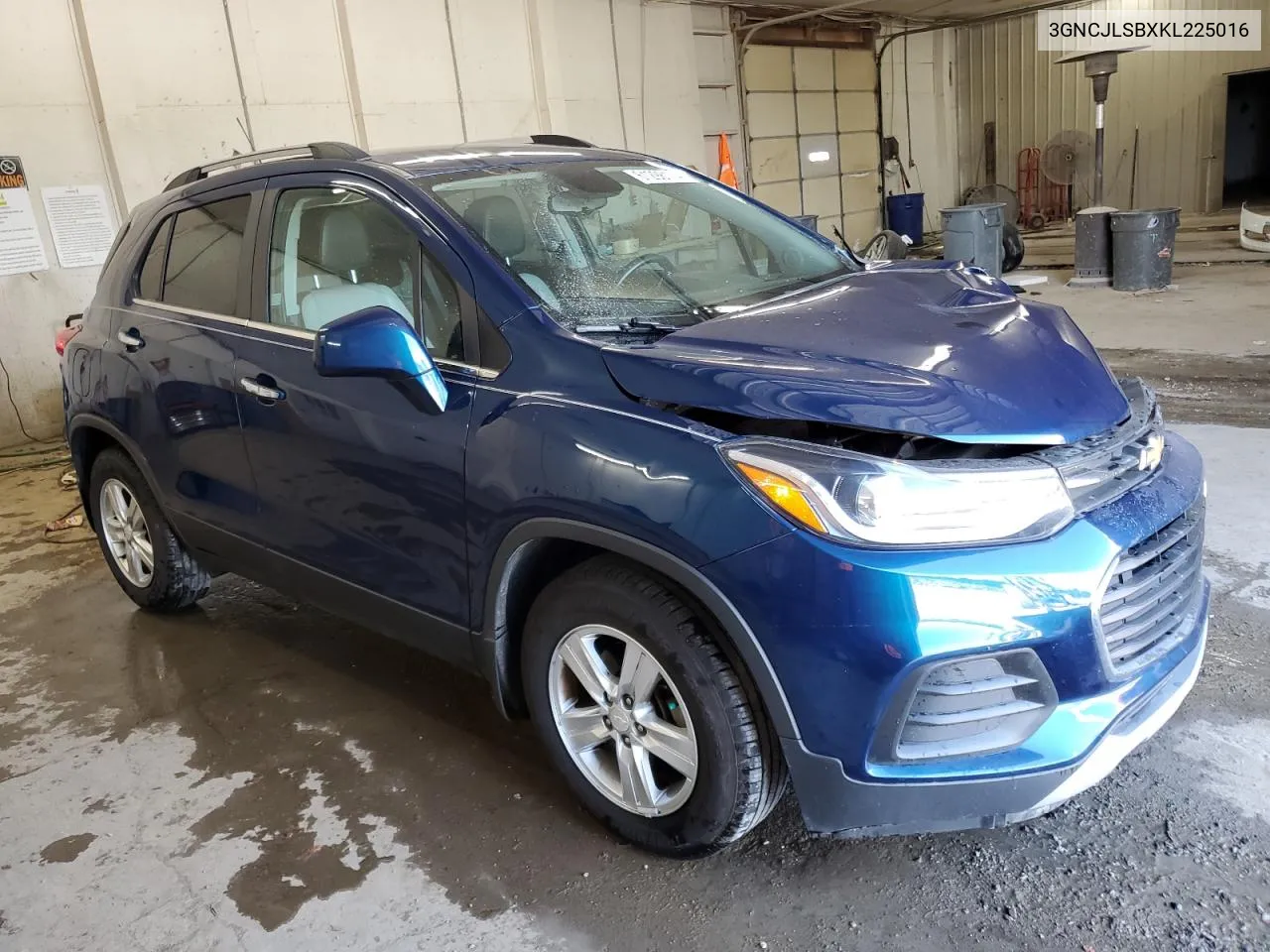 2019 Chevrolet Trax 1Lt VIN: 3GNCJLSBXKL225016 Lot: 61298174