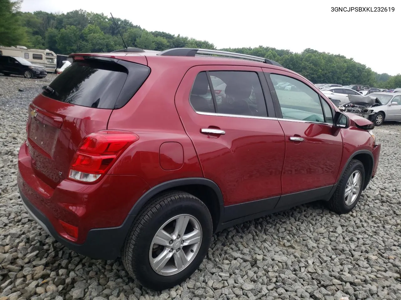 2019 Chevrolet Trax 1Lt VIN: 3GNCJPSBXKL232619 Lot: 61990314