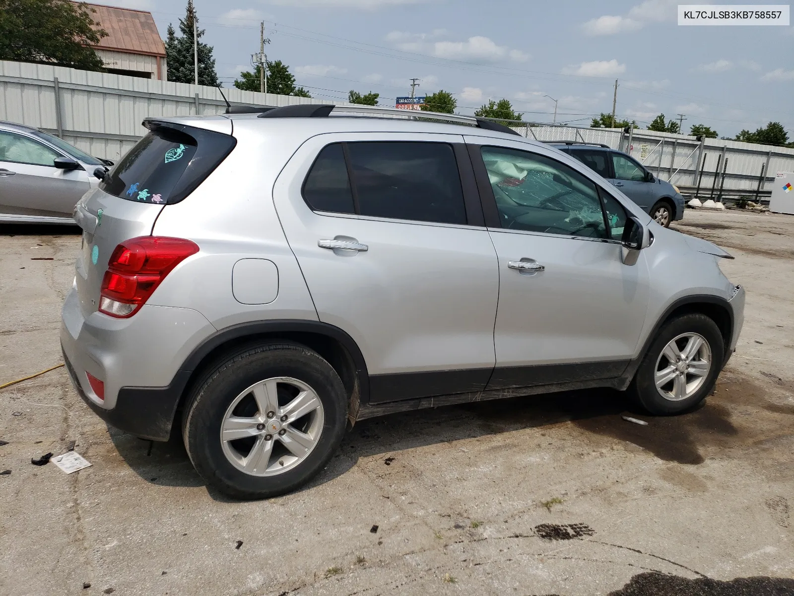 2019 Chevrolet Trax 1Lt VIN: KL7CJLSB3KB758557 Lot: 64005314