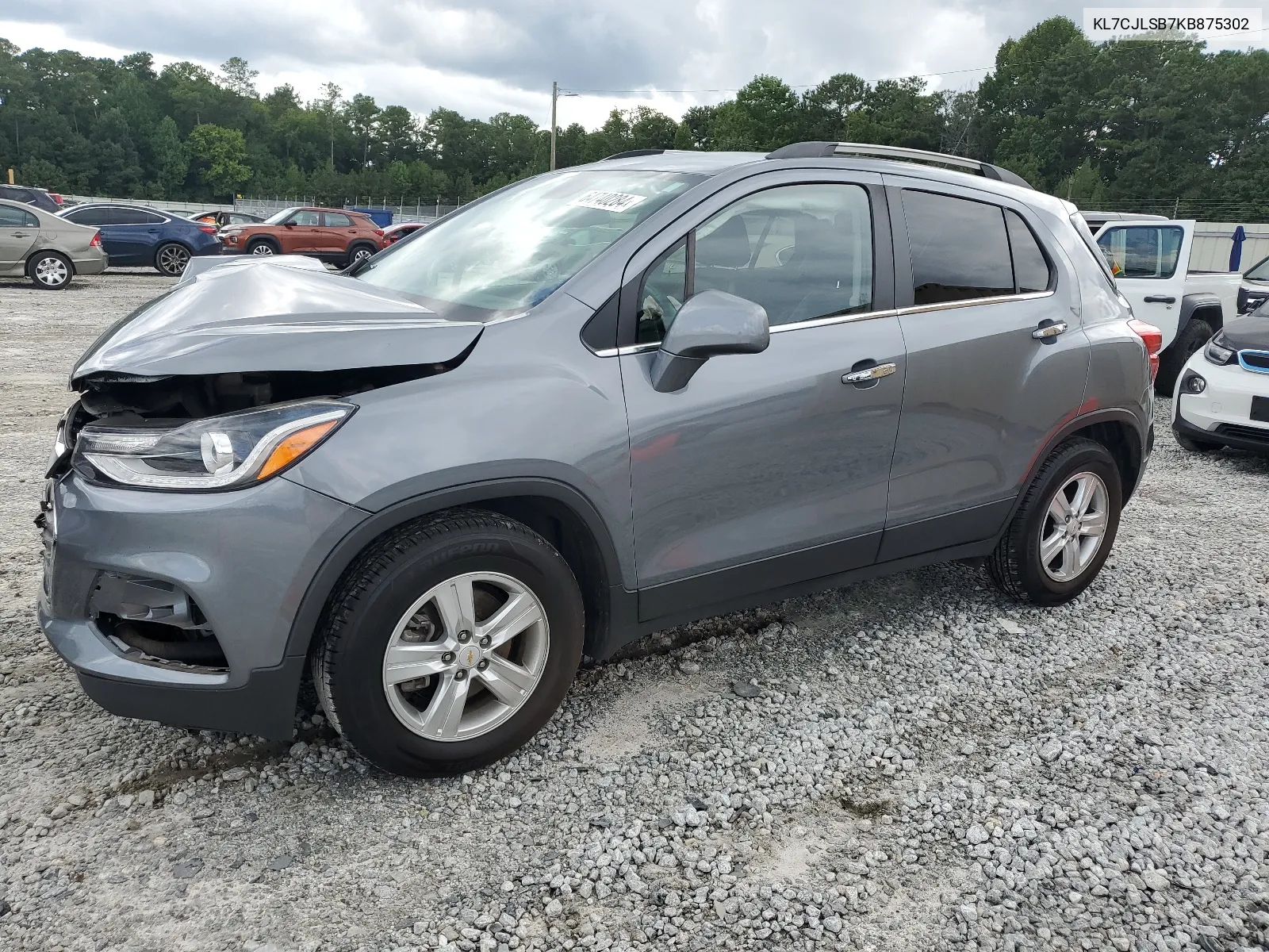 KL7CJLSB7KB875302 2019 Chevrolet Trax 1Lt