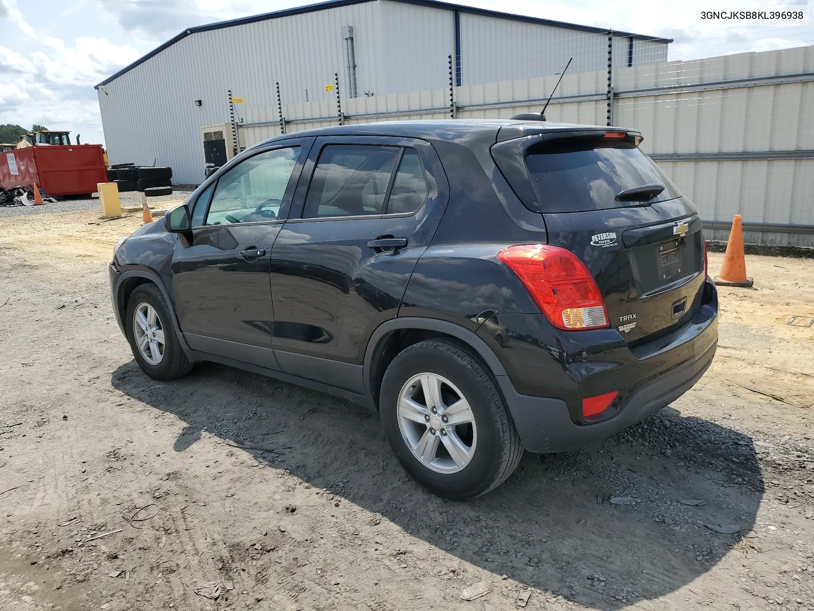 2019 Chevrolet Trax Ls VIN: 3GNCJKSB8KL396938 Lot: 65146094