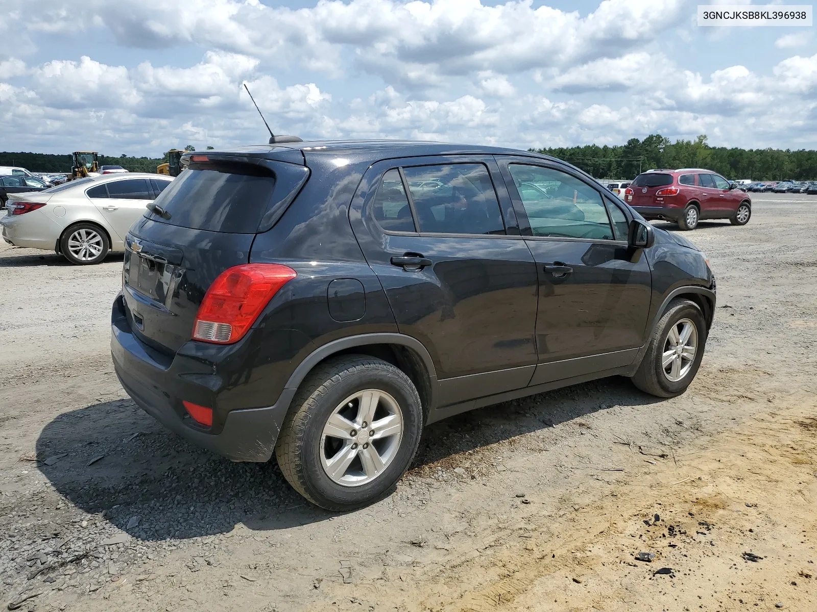 2019 Chevrolet Trax Ls VIN: 3GNCJKSB8KL396938 Lot: 65146094