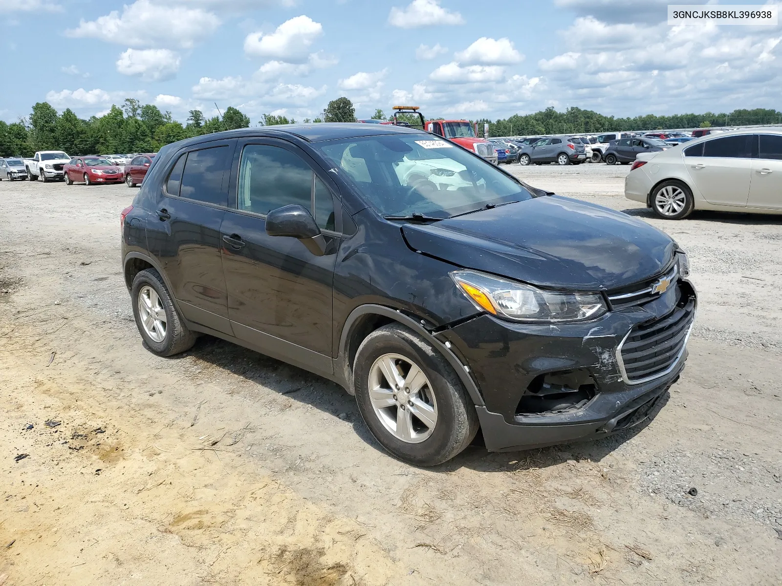 2019 Chevrolet Trax Ls VIN: 3GNCJKSB8KL396938 Lot: 65146094