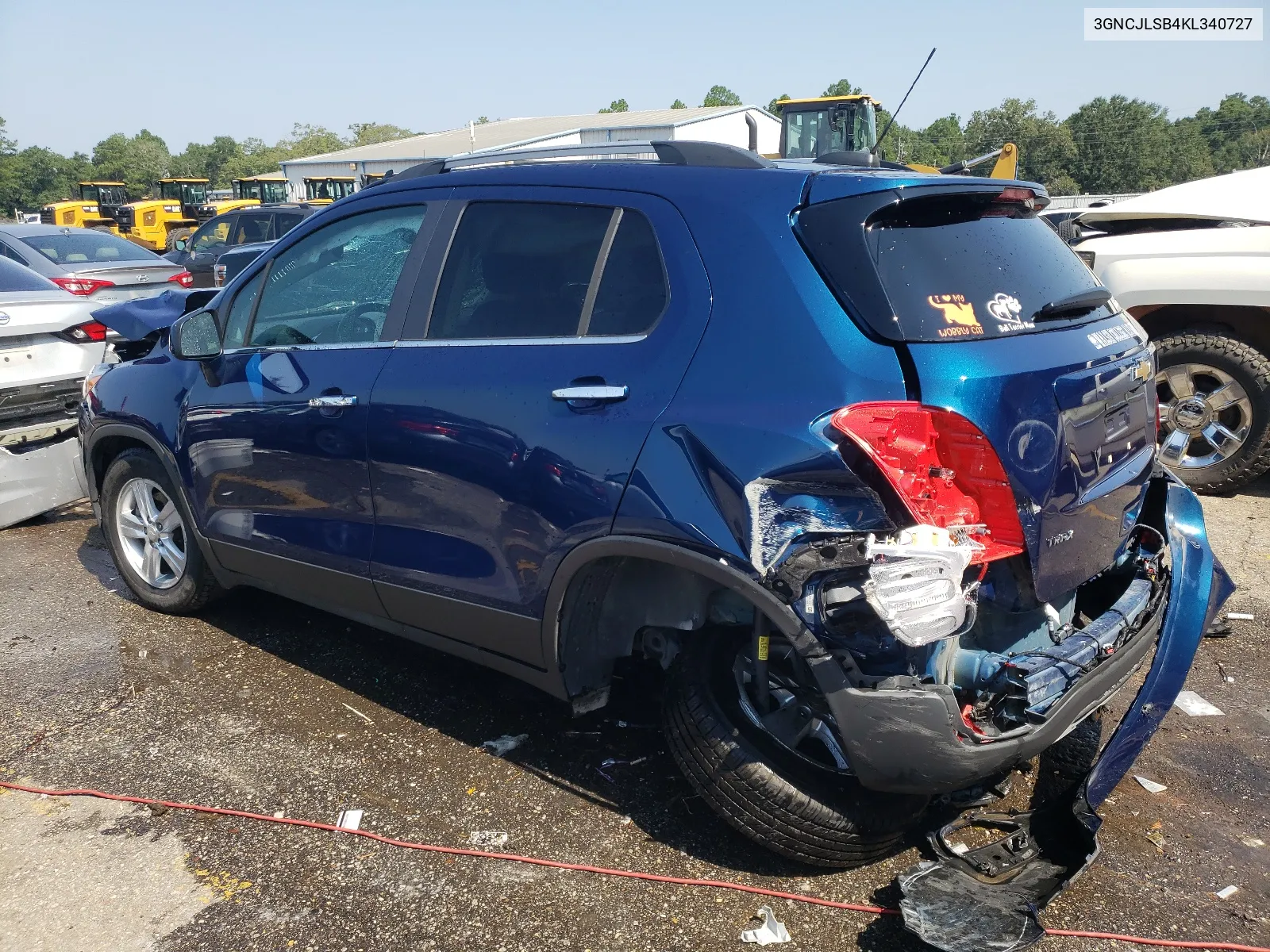 3GNCJLSB4KL340727 2019 Chevrolet Trax 1Lt