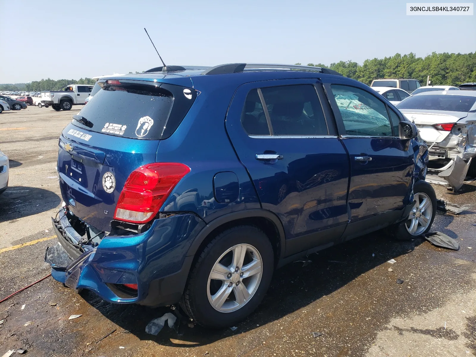 3GNCJLSB4KL340727 2019 Chevrolet Trax 1Lt