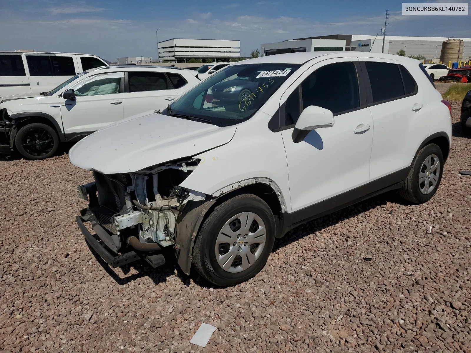 3GNCJKSB6KL140782 2019 Chevrolet Trax Ls