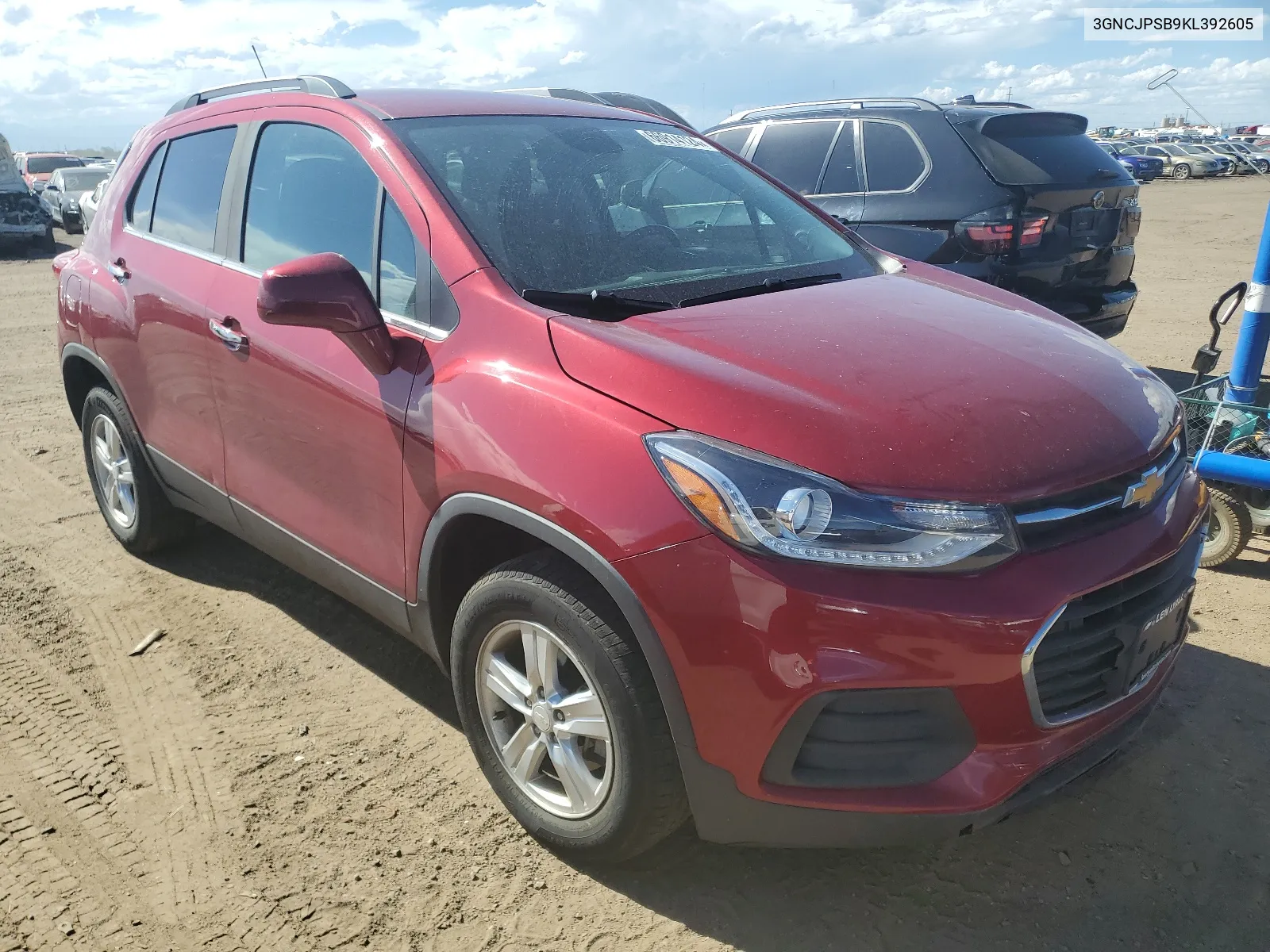 2019 Chevrolet Trax 1Lt VIN: 3GNCJPSB9KL392605 Lot: 66914124