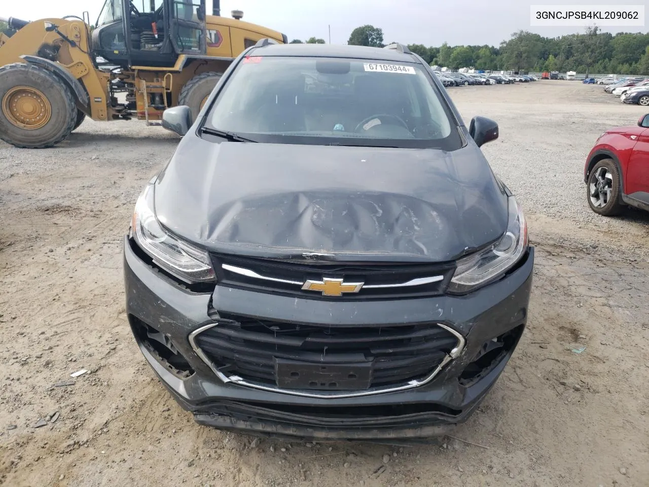 3GNCJPSB4KL209062 2019 Chevrolet Trax 1Lt