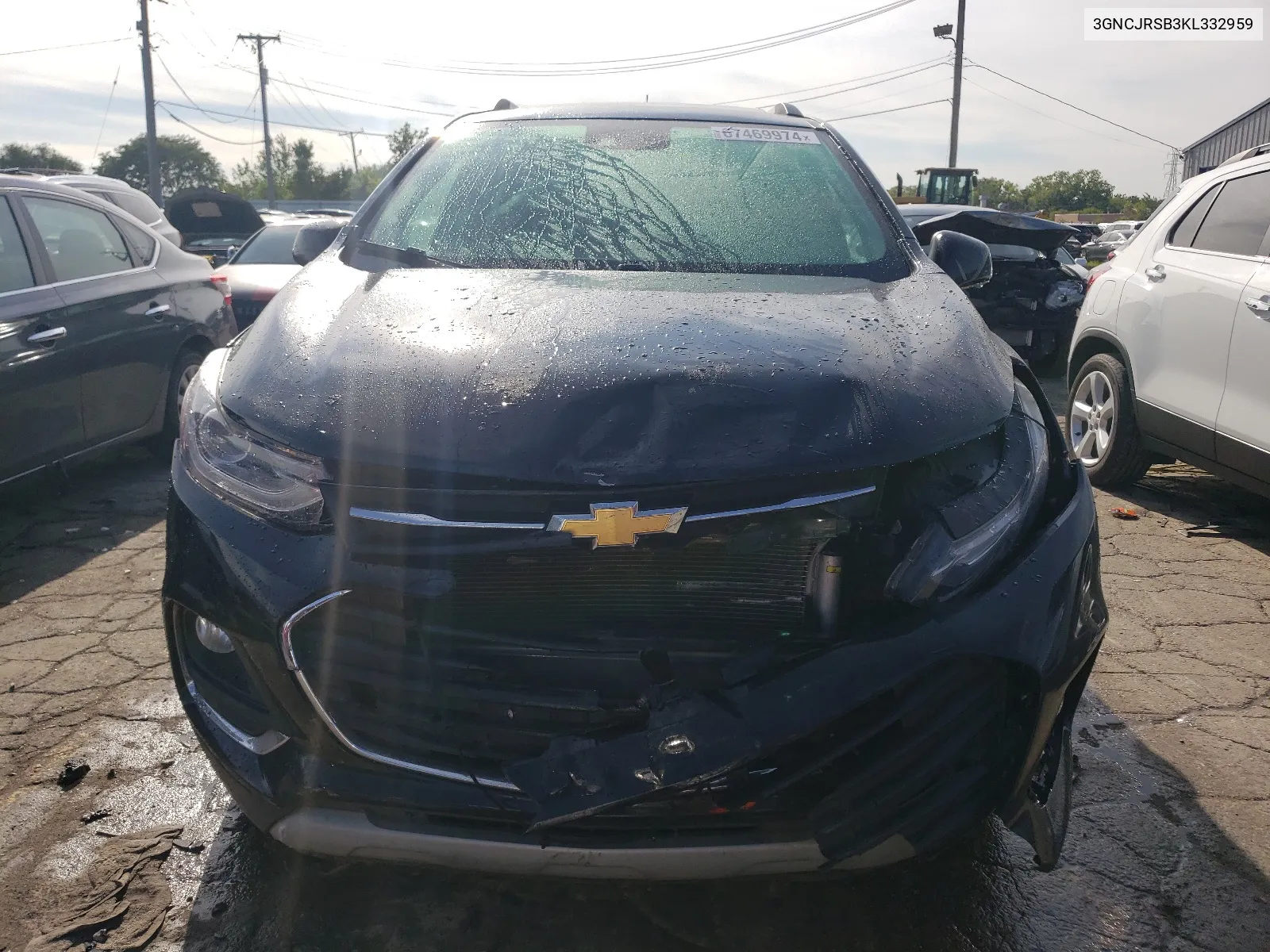 3GNCJRSB3KL332959 2019 Chevrolet Trax Premier