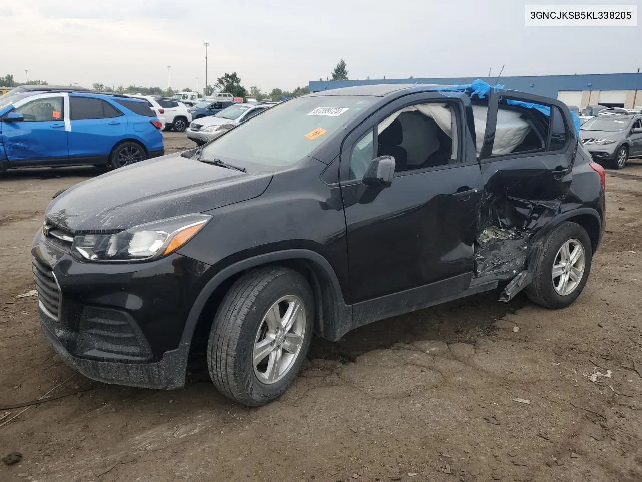 2019 Chevrolet Trax Ls VIN: 3GNCJKSB5KL338205 Lot: 67899724