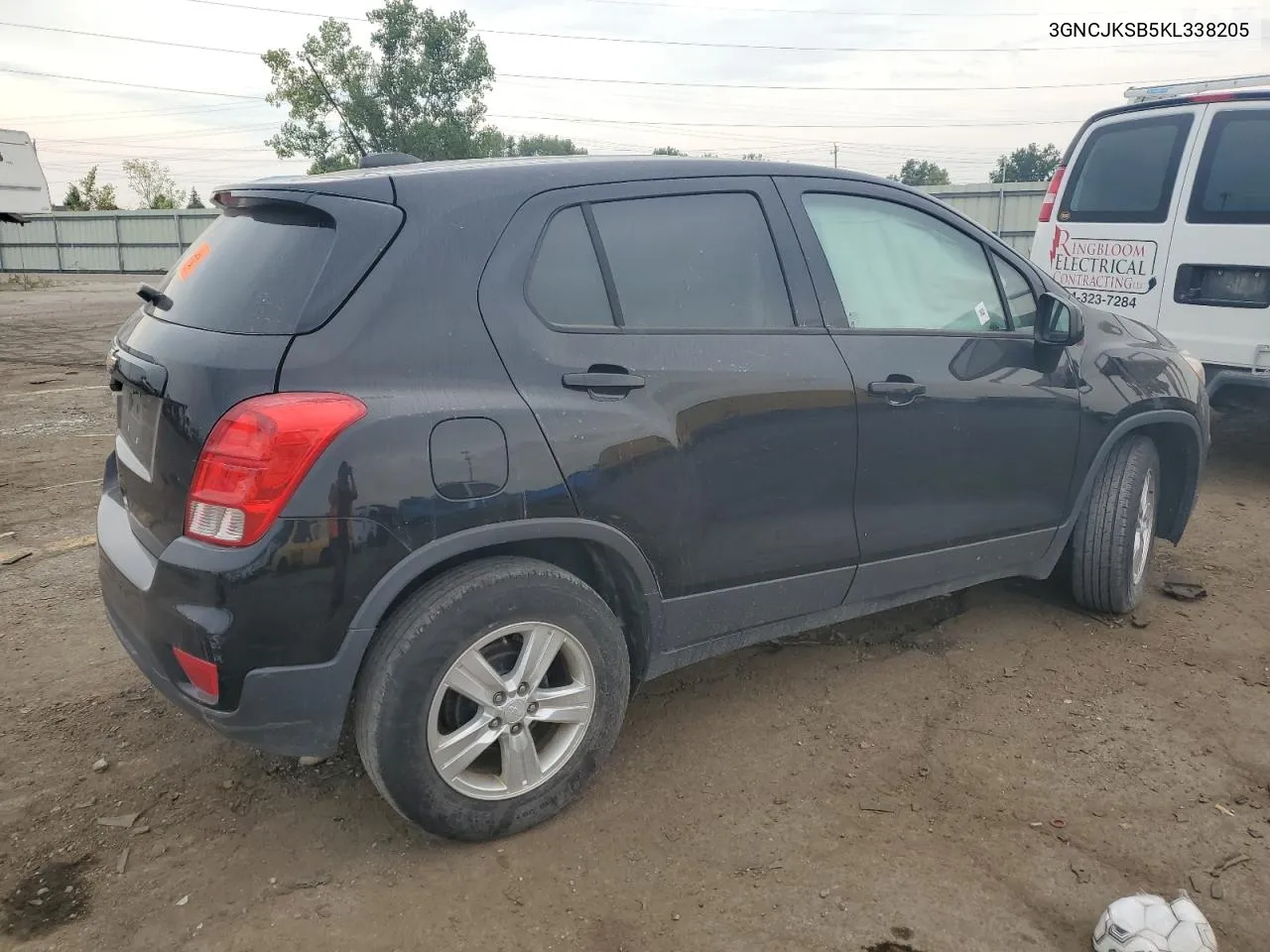 3GNCJKSB5KL338205 2019 Chevrolet Trax Ls