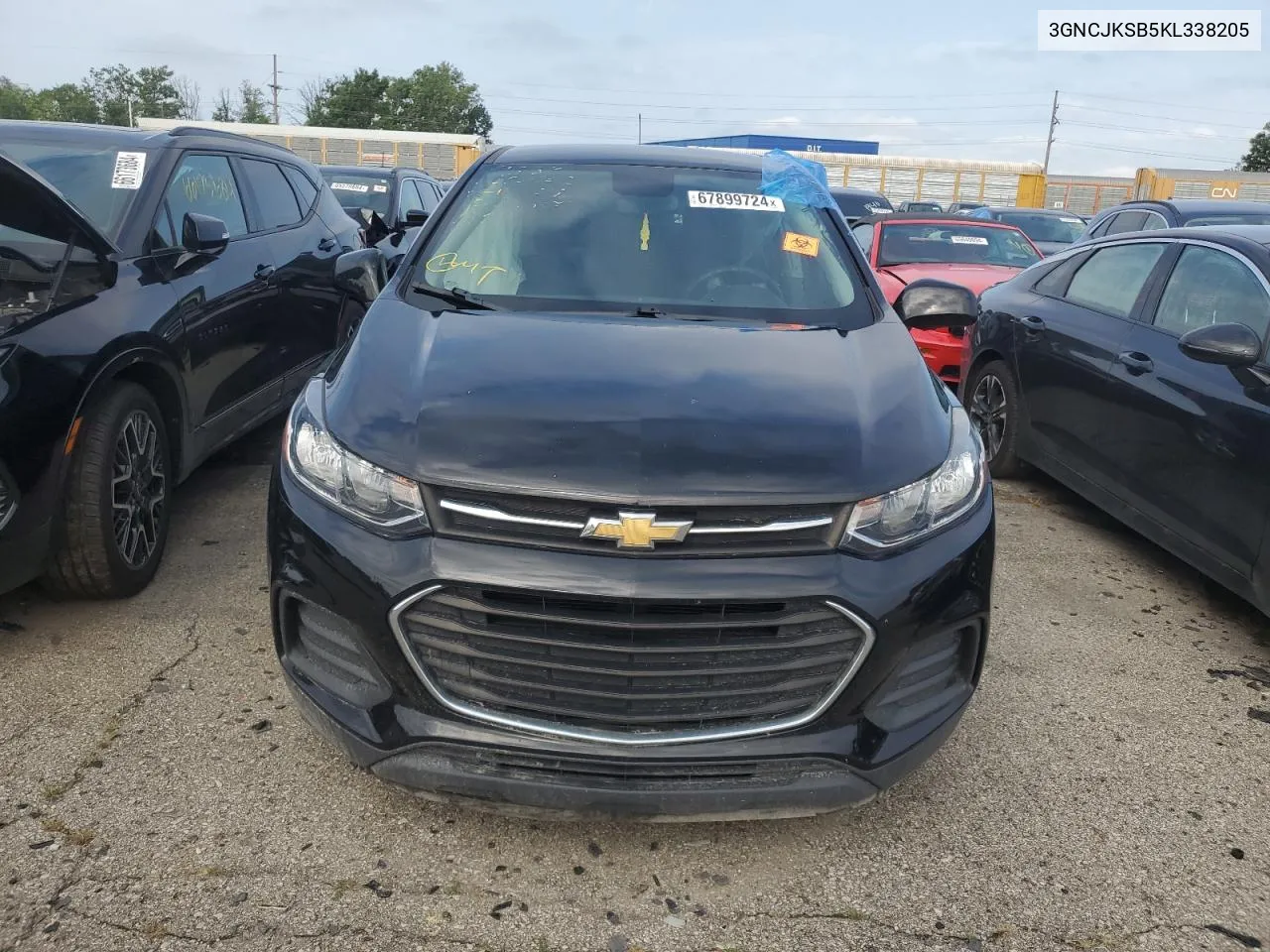 2019 Chevrolet Trax Ls VIN: 3GNCJKSB5KL338205 Lot: 67899724