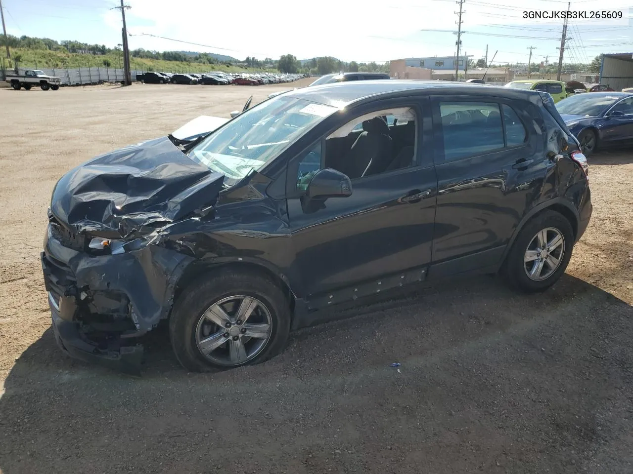 3GNCJKSB3KL265609 2019 Chevrolet Trax Ls