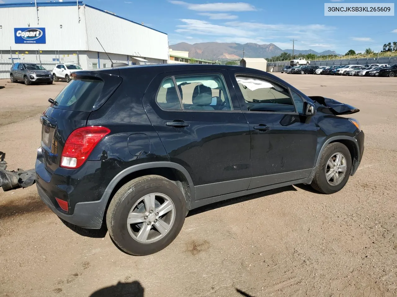 2019 Chevrolet Trax Ls VIN: 3GNCJKSB3KL265609 Lot: 68902444