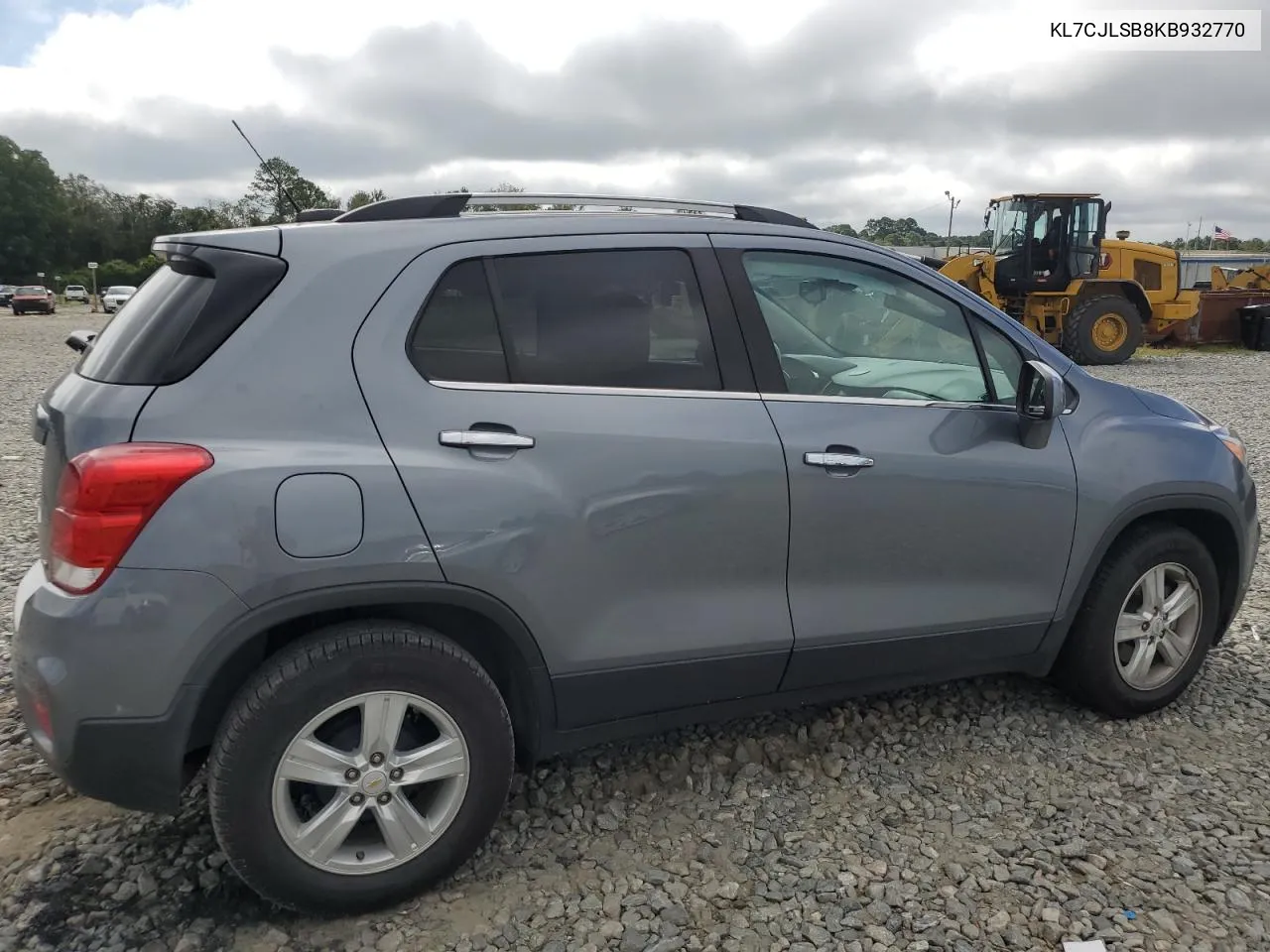 KL7CJLSB8KB932770 2019 Chevrolet Trax 1Lt