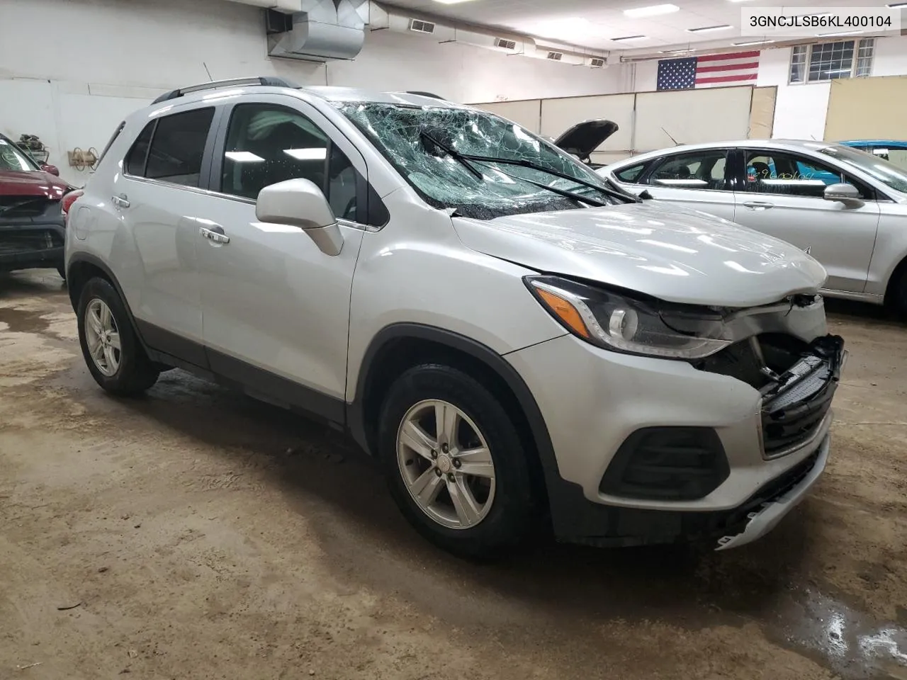 3GNCJLSB6KL400104 2019 Chevrolet Trax 1Lt