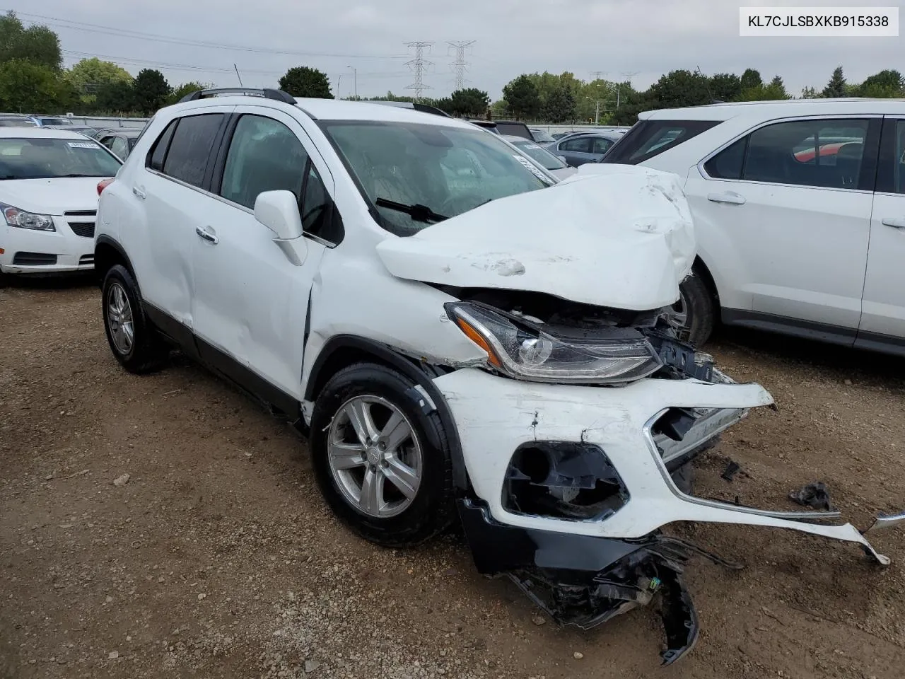 2019 Chevrolet Trax 1Lt VIN: KL7CJLSBXKB915338 Lot: 69222214