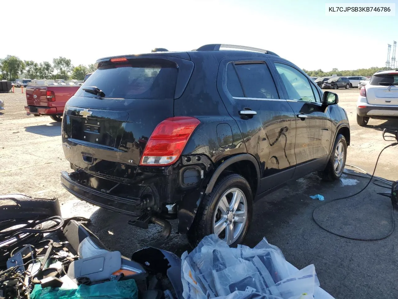 2019 Chevrolet Trax 1Lt VIN: KL7CJPSB3KB746786 Lot: 69475244