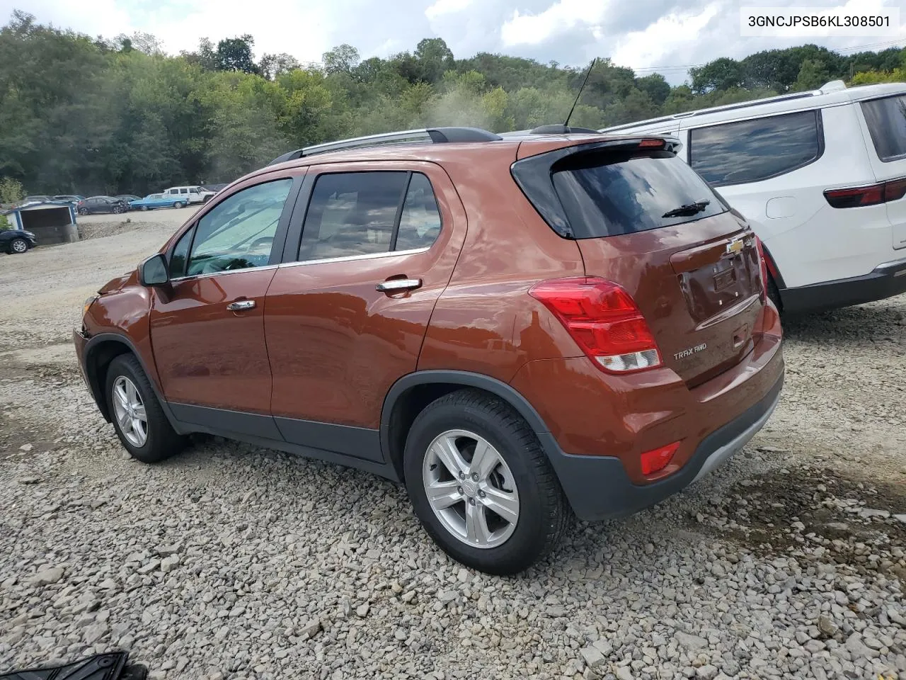 3GNCJPSB6KL308501 2019 Chevrolet Trax 1Lt