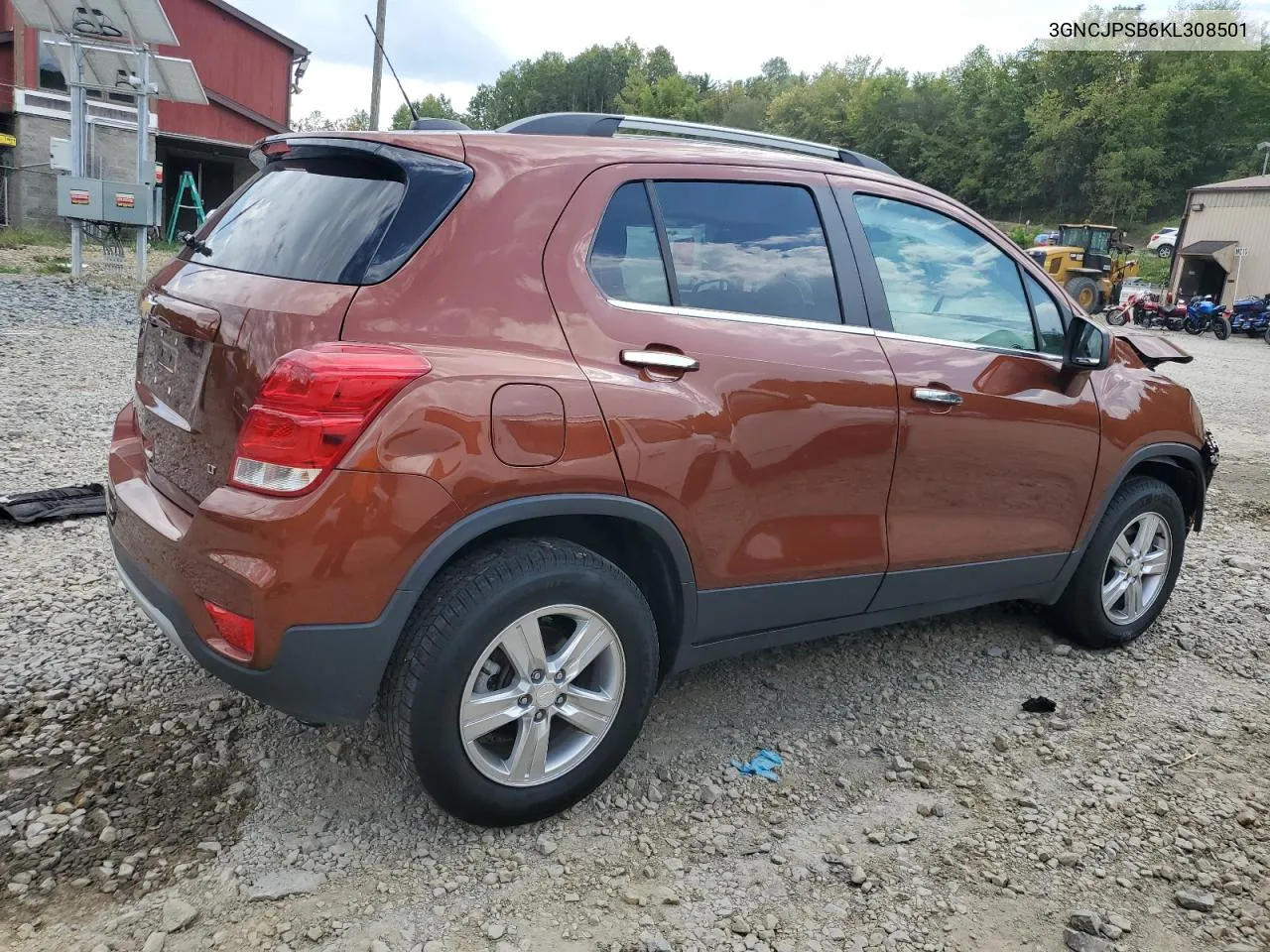 3GNCJPSB6KL308501 2019 Chevrolet Trax 1Lt