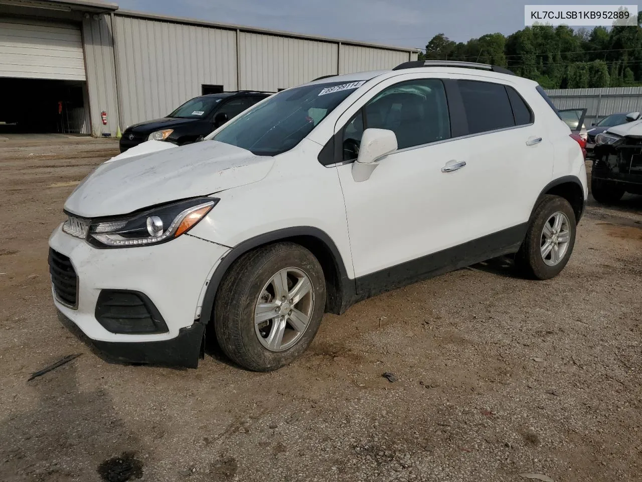 KL7CJLSB1KB952889 2019 Chevrolet Trax 1Lt