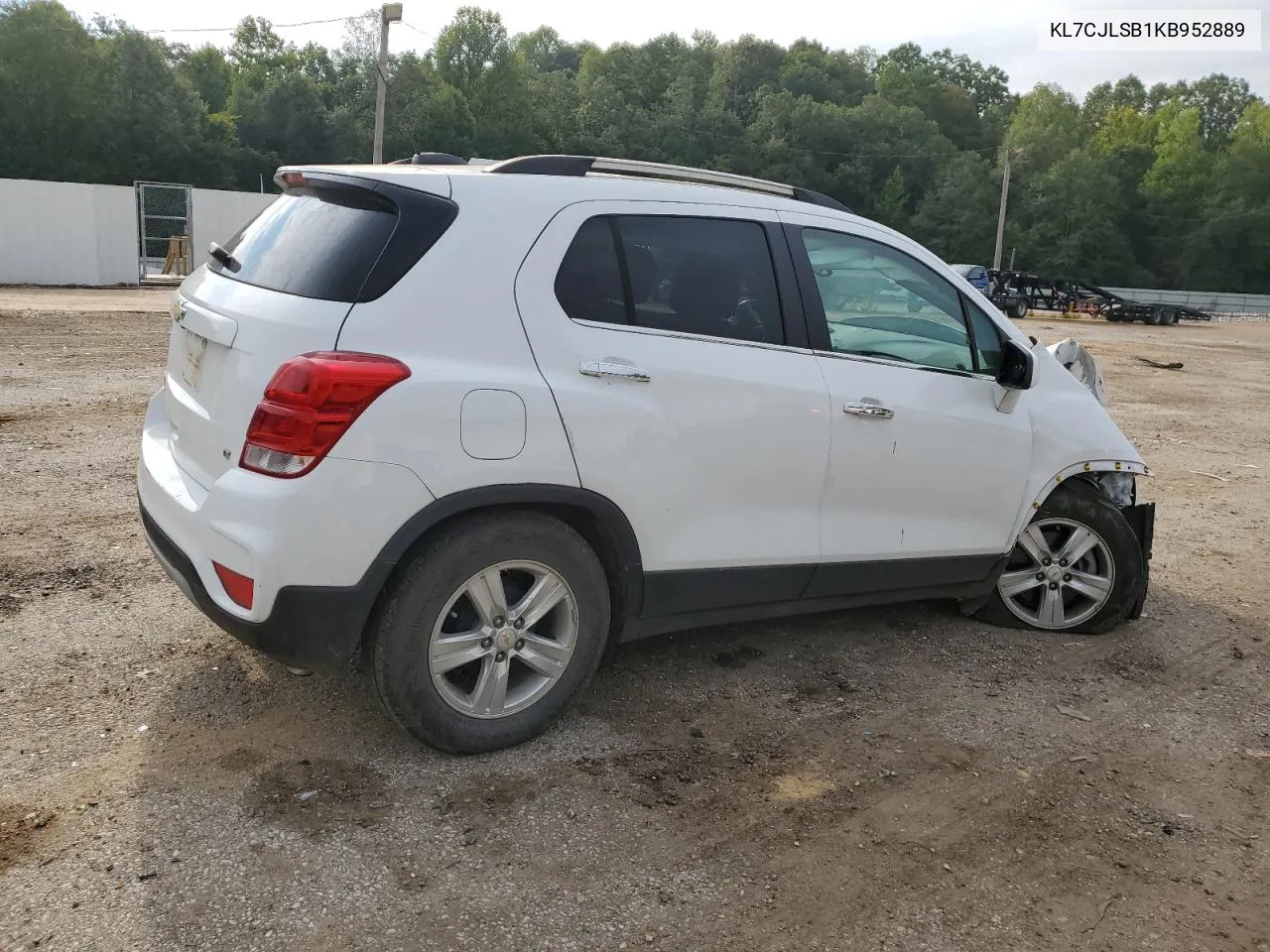 KL7CJLSB1KB952889 2019 Chevrolet Trax 1Lt