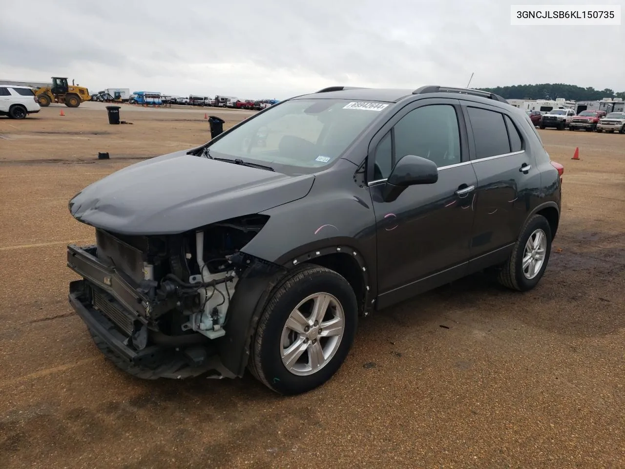 2019 Chevrolet Trax 1Lt VIN: 3GNCJLSB6KL150735 Lot: 69942644