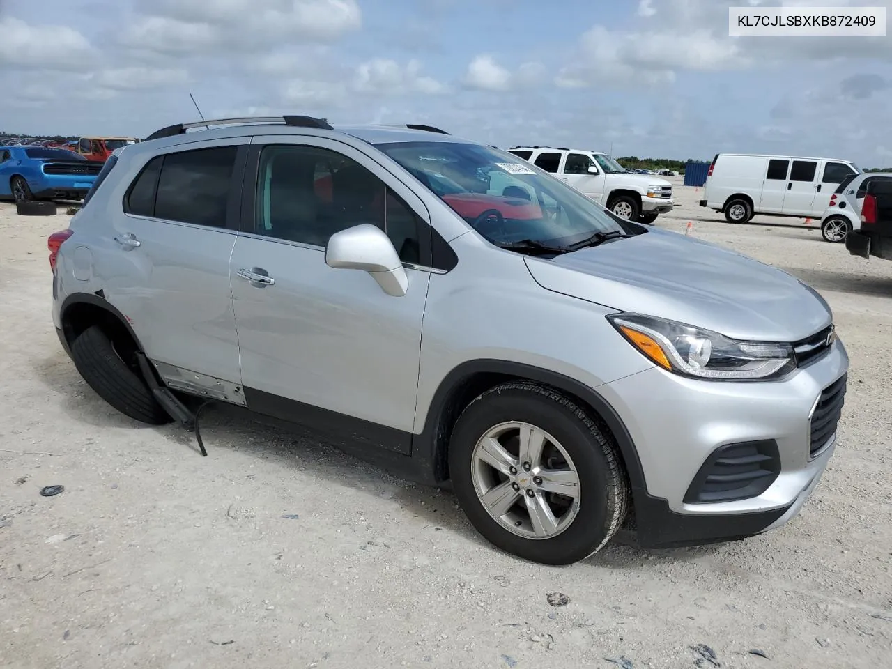 2019 Chevrolet Trax 1Lt VIN: KL7CJLSBXKB872409 Lot: 70034794