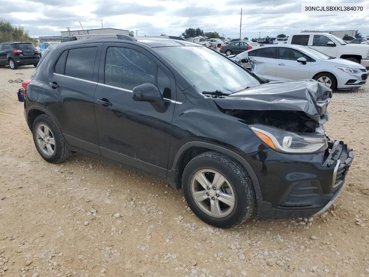 2019 Chevrolet Trax 1Lt VIN: 3GNCJLSBXKL384070 Lot: 70183524