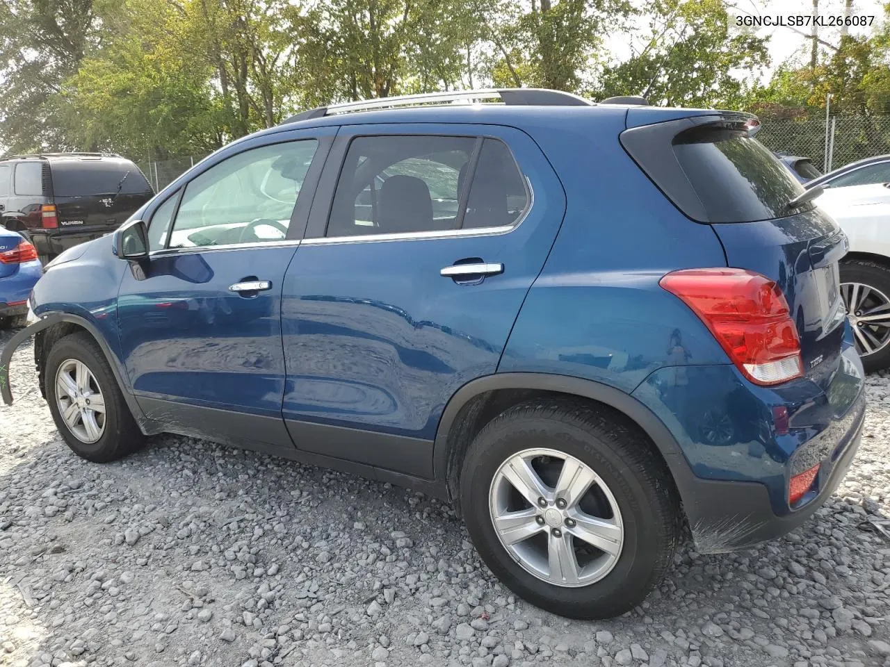 2019 Chevrolet Trax 1Lt VIN: 3GNCJLSB7KL266087 Lot: 70242434