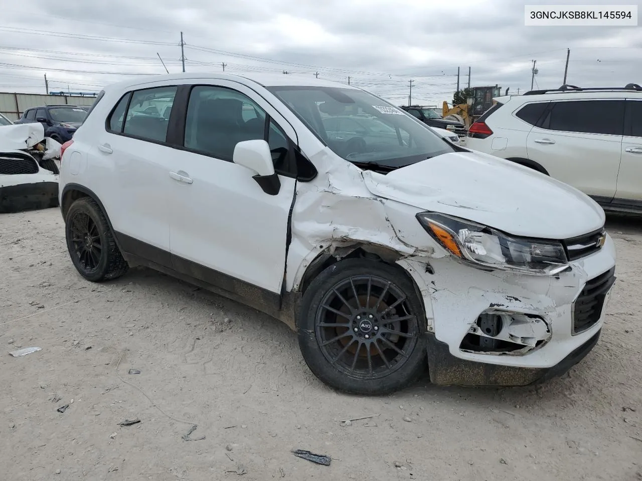 2019 Chevrolet Trax Ls VIN: 3GNCJKSB8KL145594 Lot: 70322464