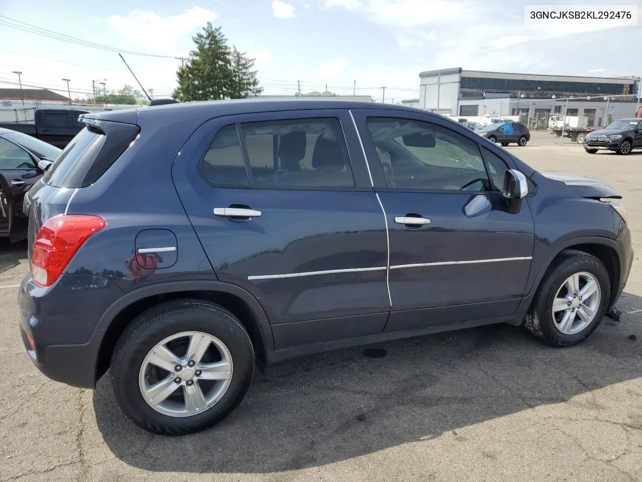 2019 Chevrolet Trax Ls VIN: 3GNCJKSB2KL292476 Lot: 70367464