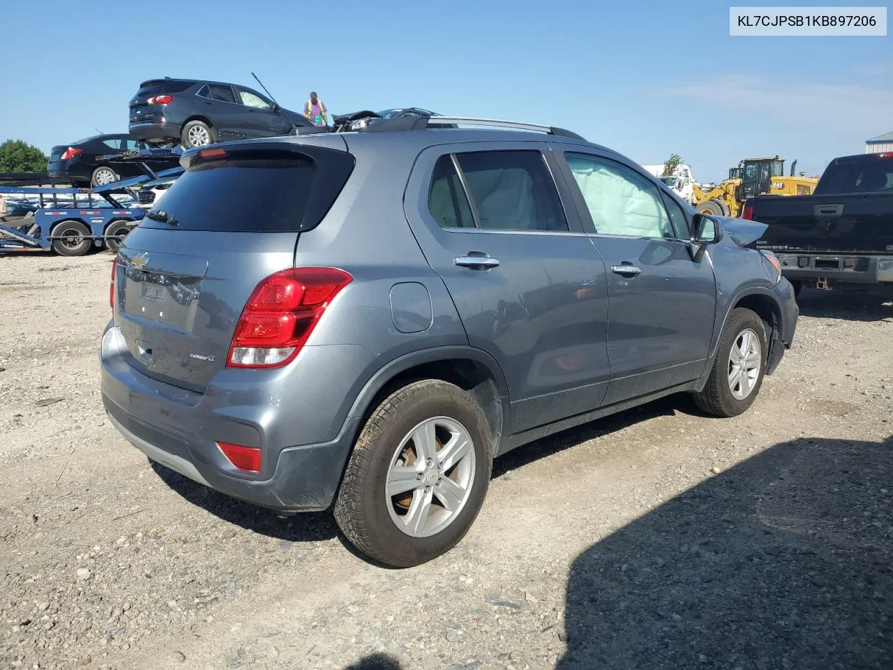 2019 Chevrolet Trax 1Lt VIN: KL7CJPSB1KB897206 Lot: 70479654