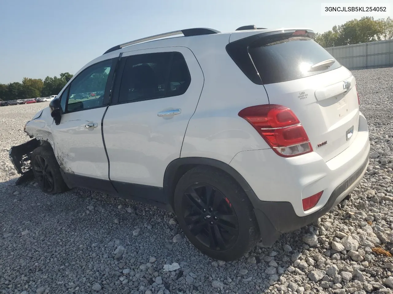 2019 Chevrolet Trax 1Lt VIN: 3GNCJLSB5KL254052 Lot: 70588994