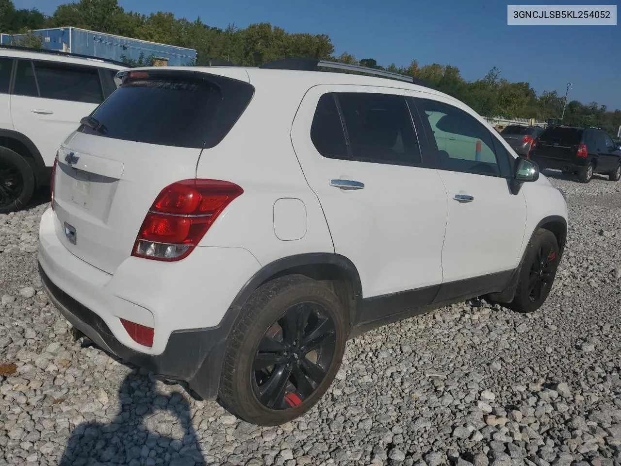 2019 Chevrolet Trax 1Lt VIN: 3GNCJLSB5KL254052 Lot: 70588994