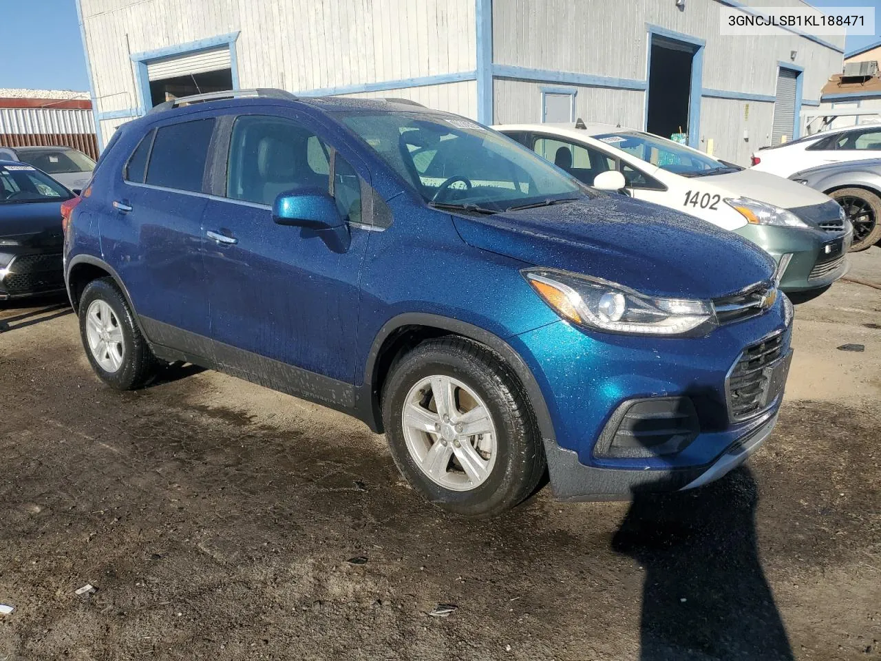 2019 Chevrolet Trax 1Lt VIN: 3GNCJLSB1KL188471 Lot: 70802454