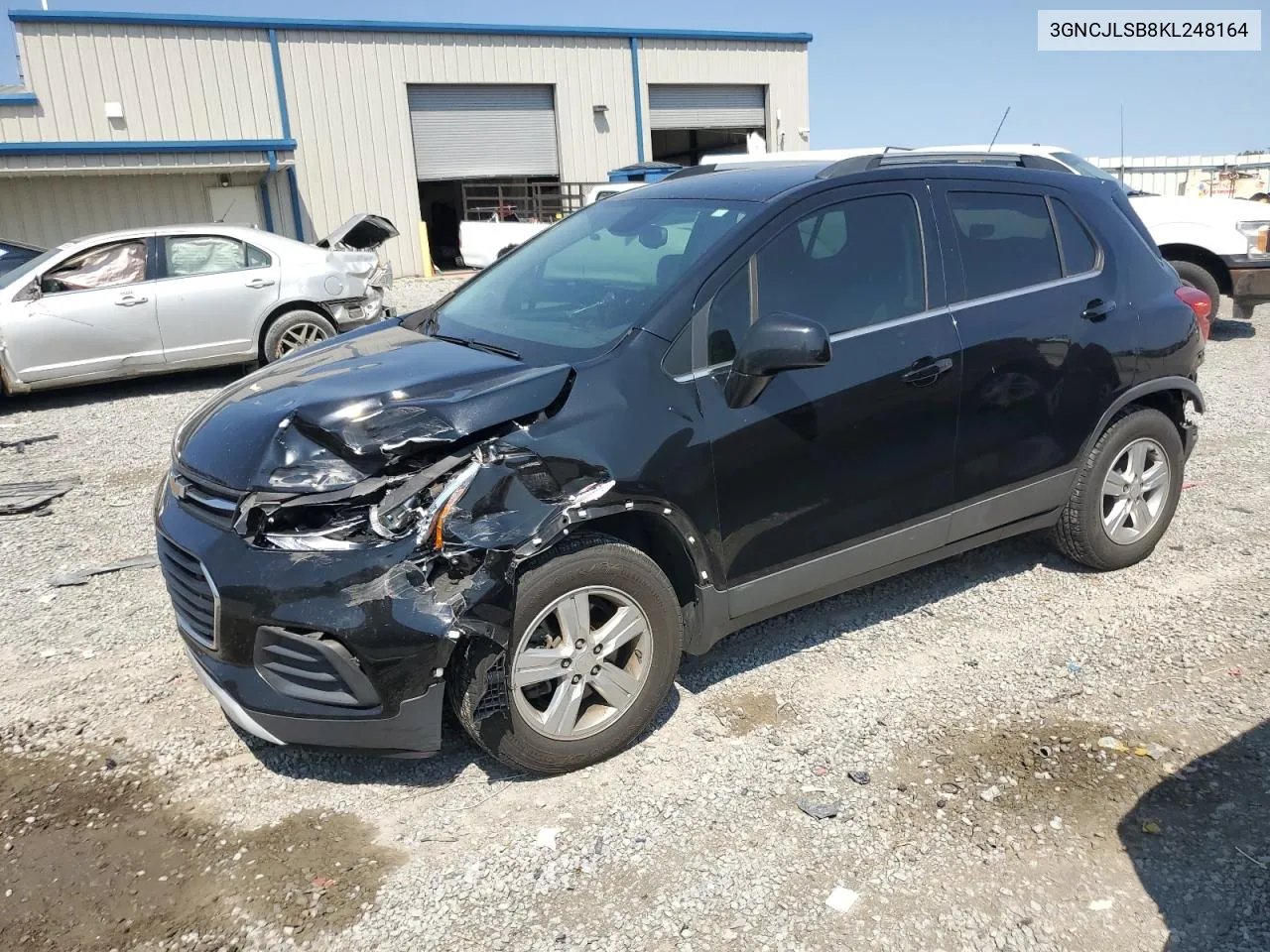 2019 Chevrolet Trax 1Lt VIN: 3GNCJLSB8KL248164 Lot: 70986114