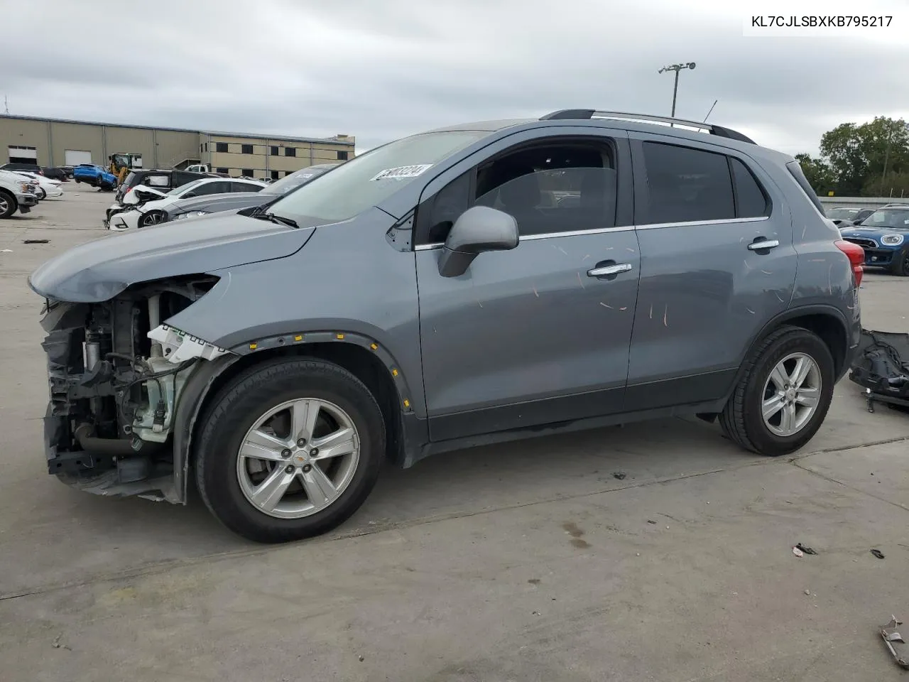 2019 Chevrolet Trax 1Lt VIN: KL7CJLSBXKB795217 Lot: 71003224