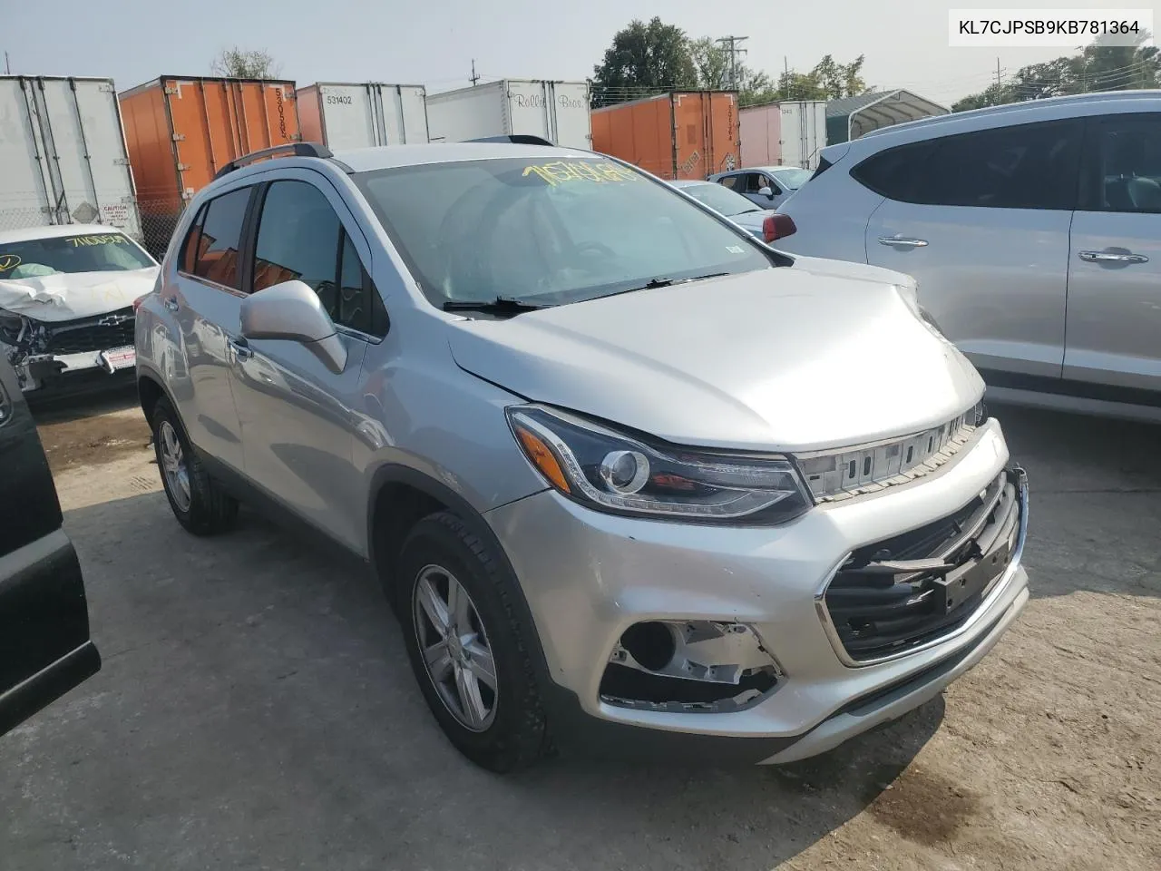 KL7CJPSB9KB781364 2019 Chevrolet Trax 1Lt